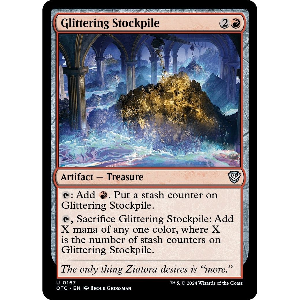 Image for Glittering Stockpile (167) (OTC) - Magic: The Gathering