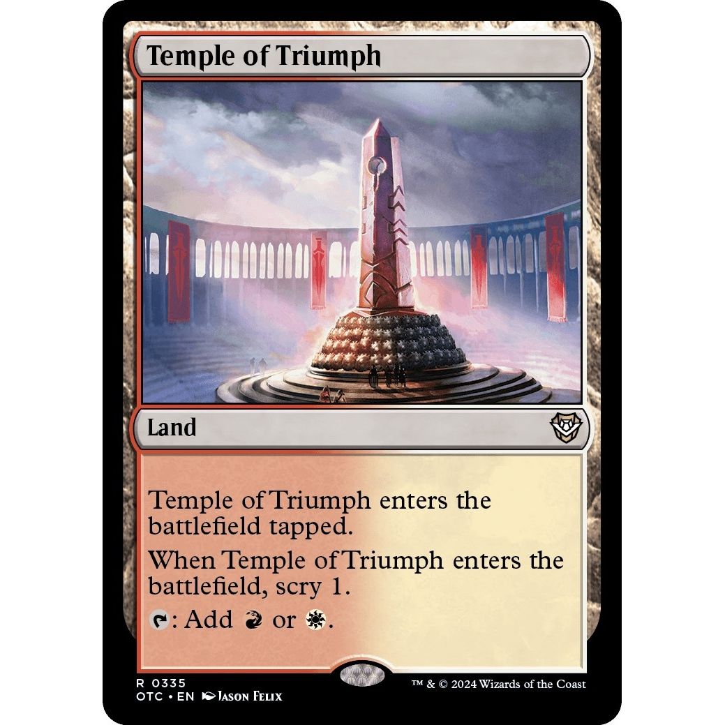 Image for Temple of Triumph (335) (OTC) - Magic: The Gathering