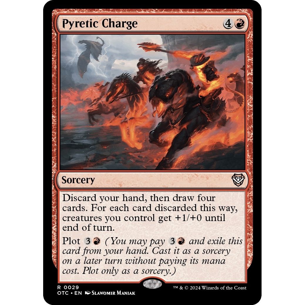 Image for Pyretic Charge (29) (OTC) - Magic: The Gathering