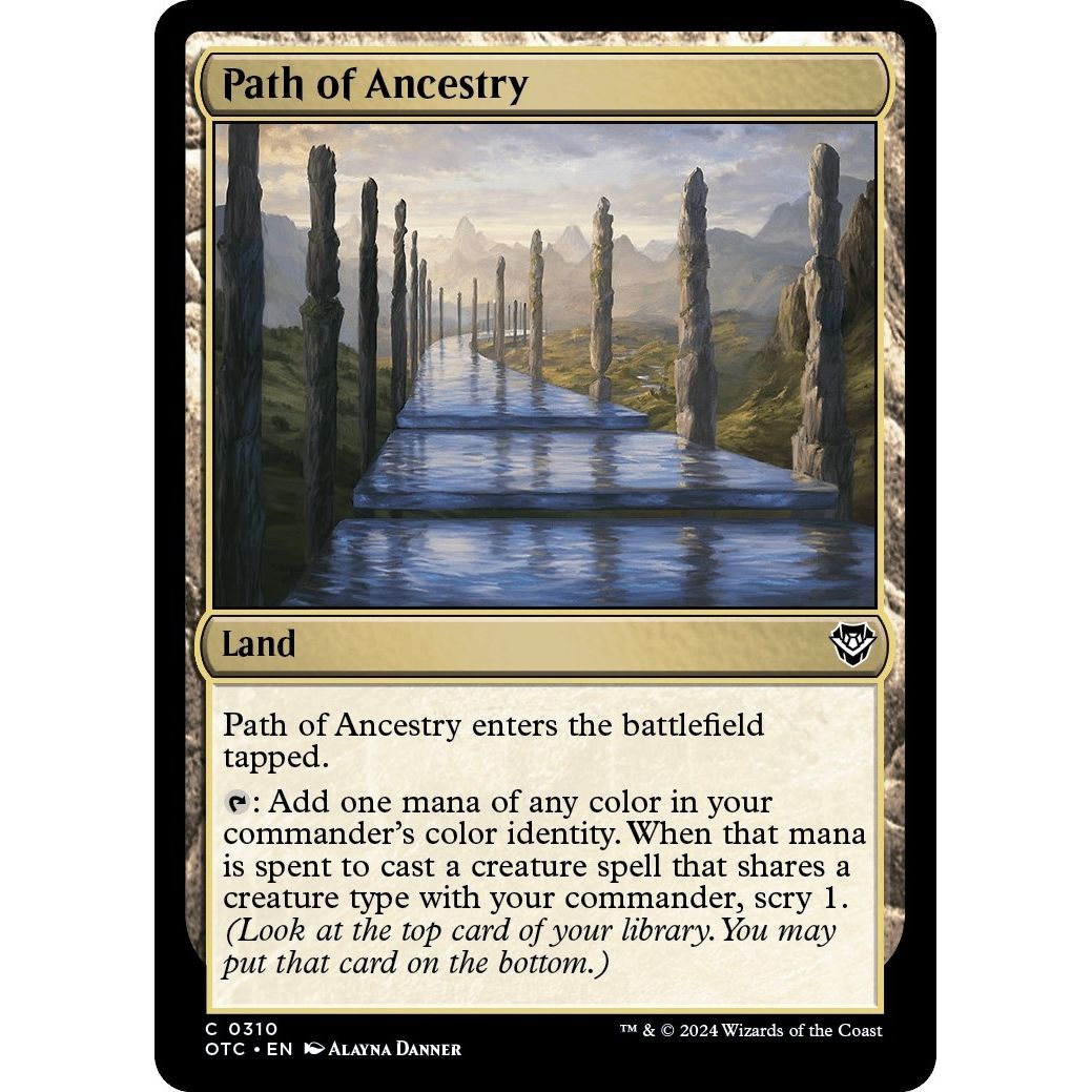 Image for Path of Ancestry (310) (OTC) - Magic: The Gathering