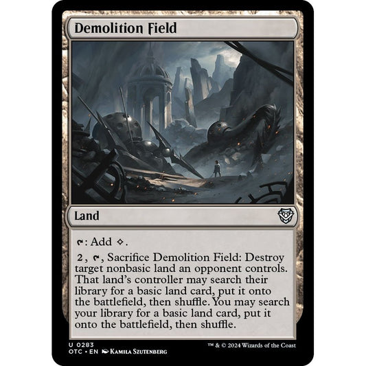 Image for Demolition Field (283) (OTC) - Magic: The Gathering