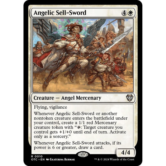 Image for Angelic Sell-Sword (10) (OTC) - Magic: The Gathering
