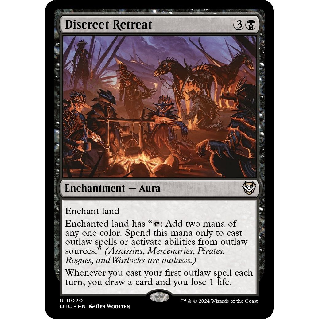 Image for Discreet Retreat (20) (OTC) - Magic: The Gathering