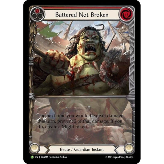 Image for Battered Not Broken - LGS255 (LGS255) (PR) - Flesh and Blood TCG