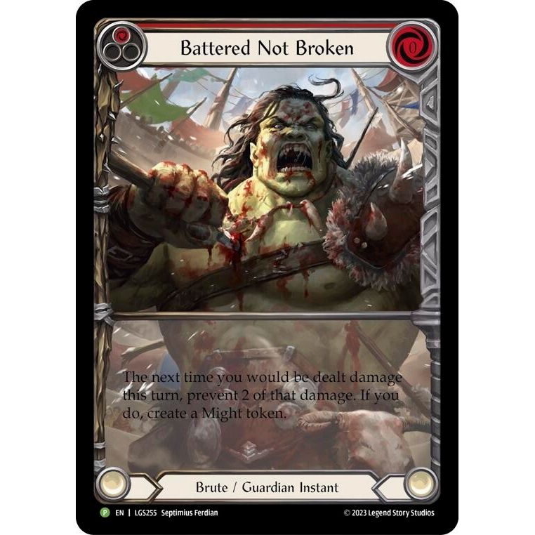 Image for Battered Not Broken - LGS255 (LGS255) (PR) - Flesh and Blood TCG