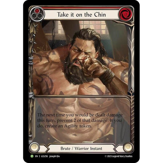 Image for Take it on the Chin - LGS256 (LGS256) (PR) - Flesh and Blood TCG