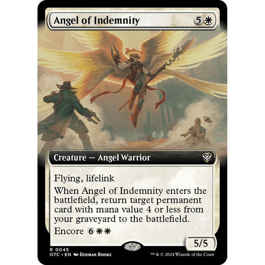 Image for Angel of Indemnity (Extended Art) (45) (OTC) - Magic: The Gathering