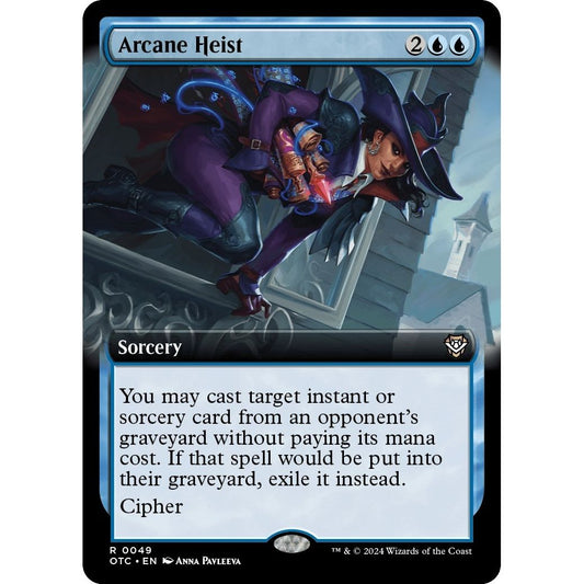 Image for Arcane Heist (Extended Art) (49) (OTC) - Magic: The Gathering