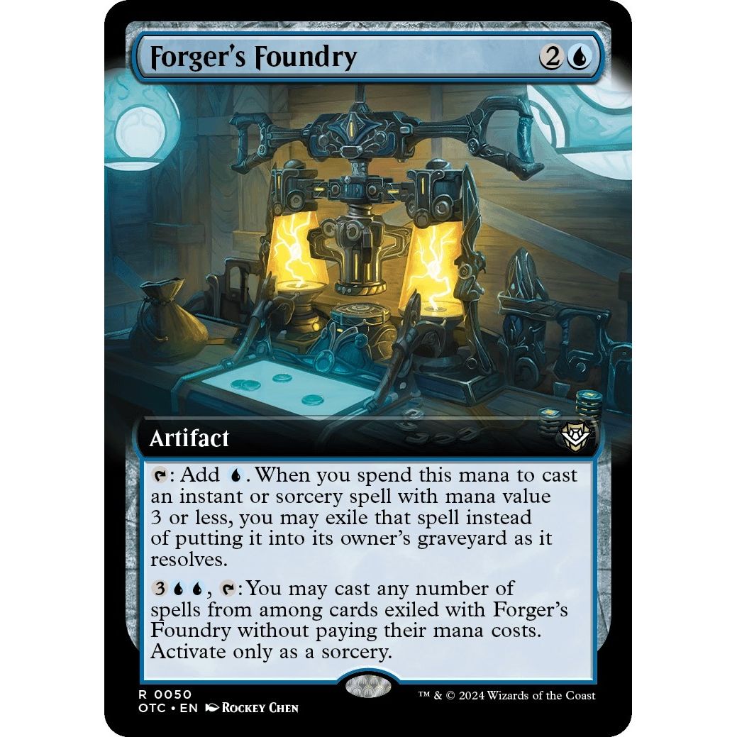 Image for Forger's Foundry (Extended Art) (50) (OTC) - Magic: The Gathering