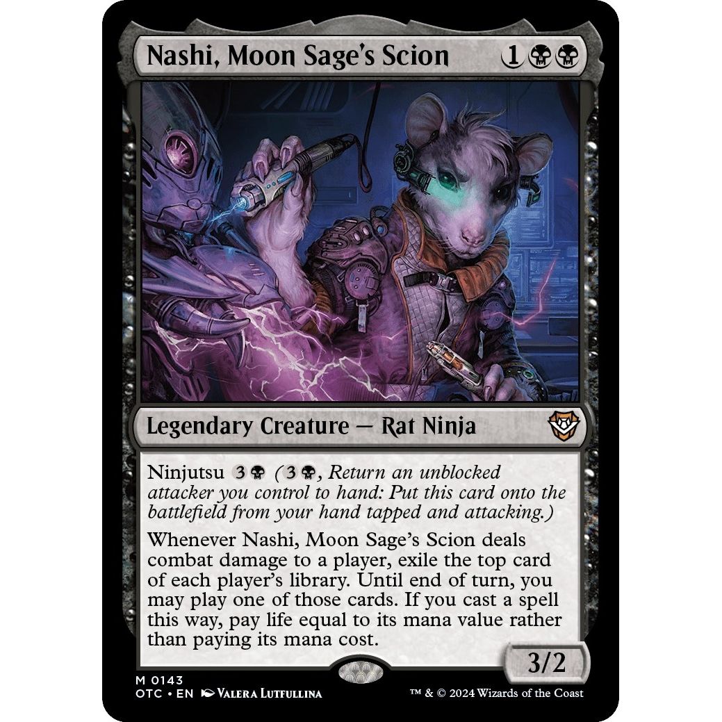 Image for Nashi, Moon Sage's Scion (143) (OTC) - Magic: The Gathering