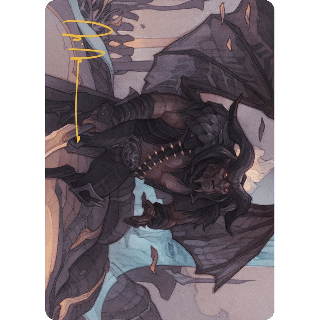 Image for Rakdos Joins Up Art Card (Gold-Stamped Signature) (31) (ASOTJ) - Magic: The Gathering