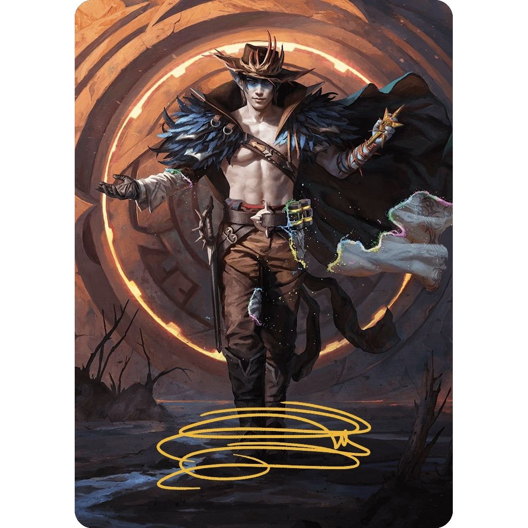 Image for Oko, the Ringleader Art Card (29/54) (Gold-Stamped Signature) (29) (ASOTJ) - Magic: The Gathering