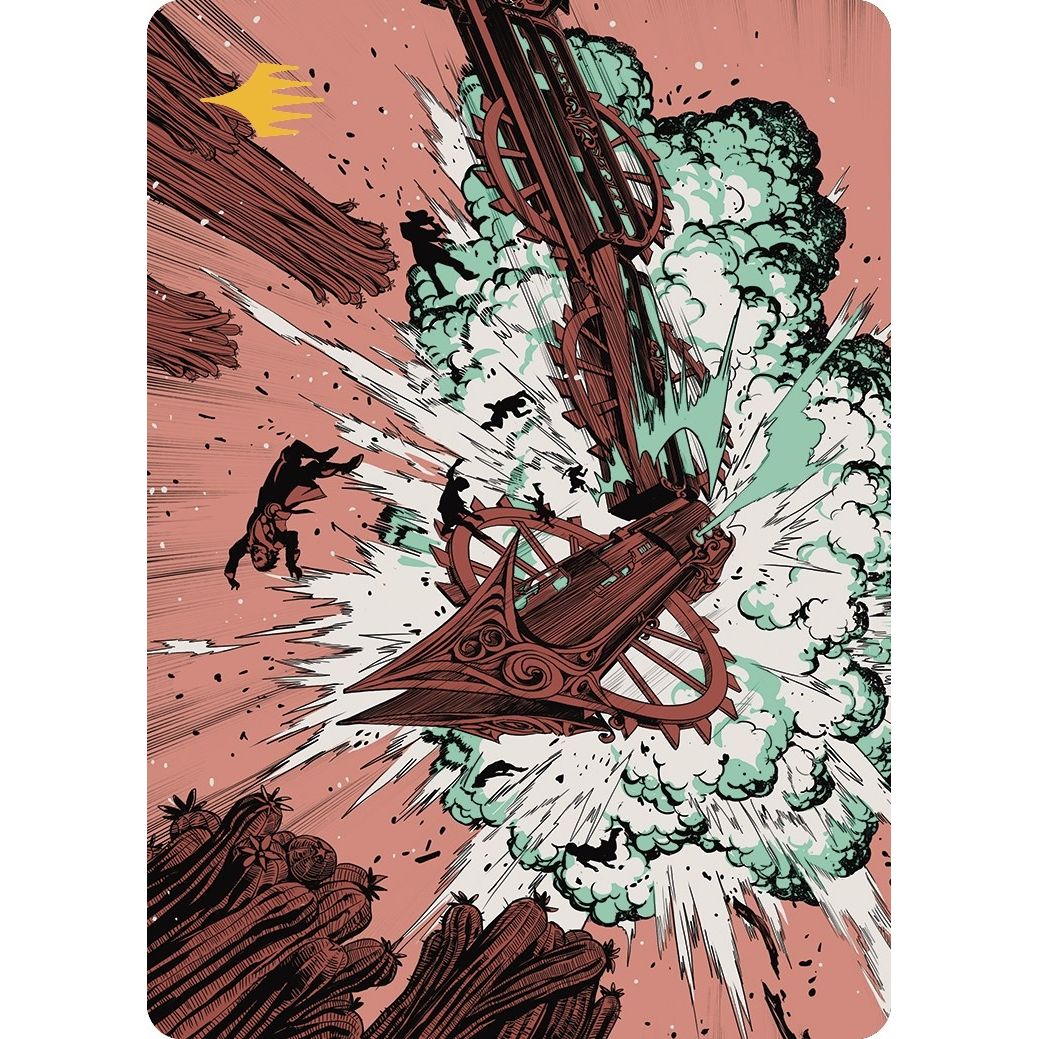 Image for Decimate Art Card (Gold-Stamped Planeswalker Symbol) (44) (ASOTJ) - Magic: The Gathering