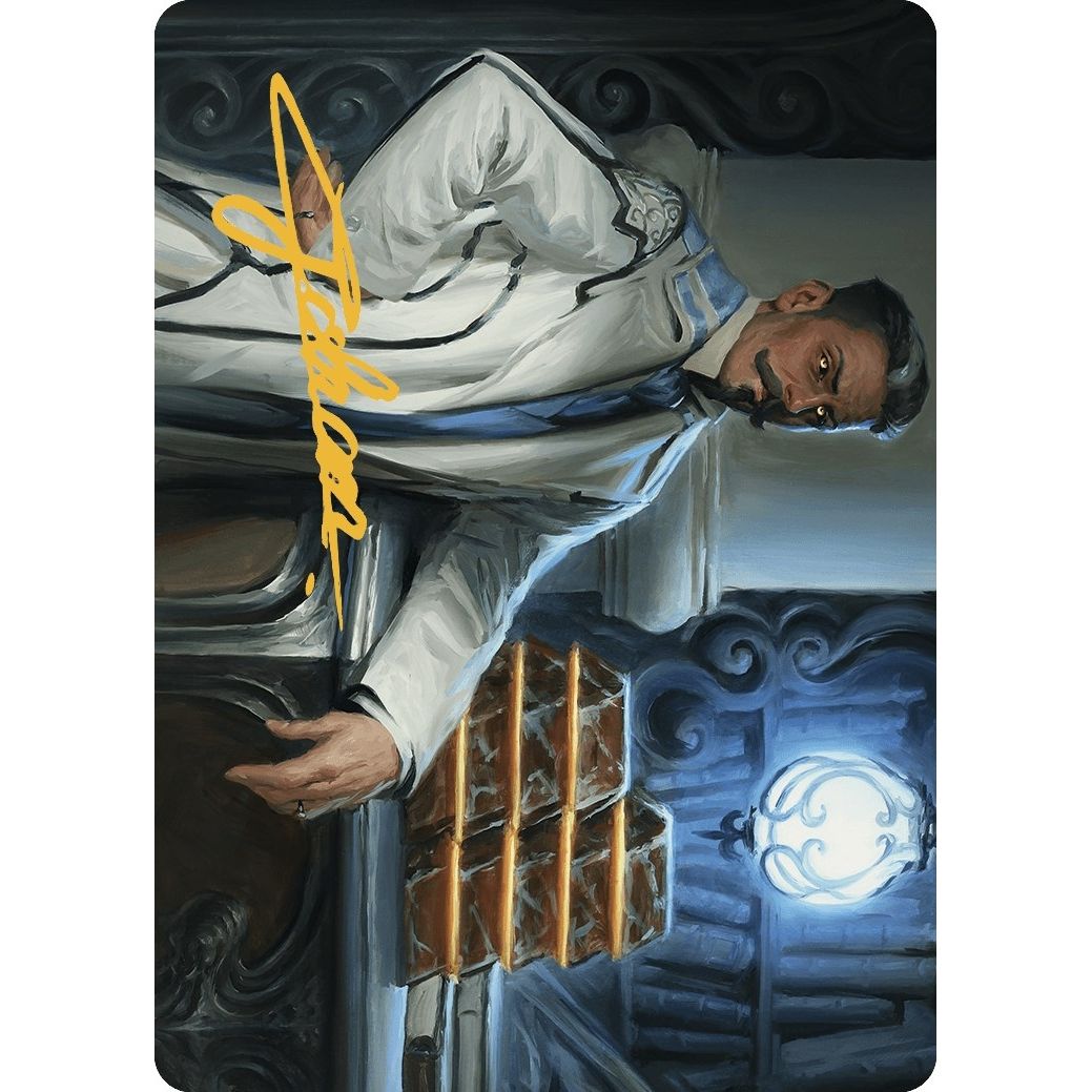Image for Baron Bertram Graywater Art Card (Gold-Stamped Signature) (19) (ASOTJ) - Magic: The Gathering