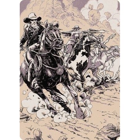 Image for Overwhelming Forces Art Card (40) (ASOTJ) - Magic: The Gathering