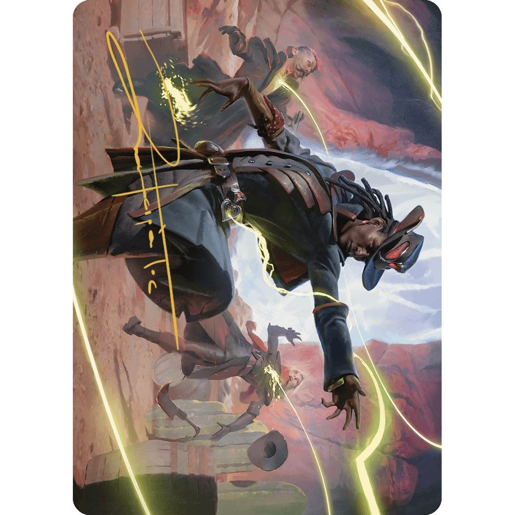 Image for Lilah, Undefeated Slickshot Art Card (Gold-Stamped Signature) (26) (ASOTJ) - Magic: The Gathering