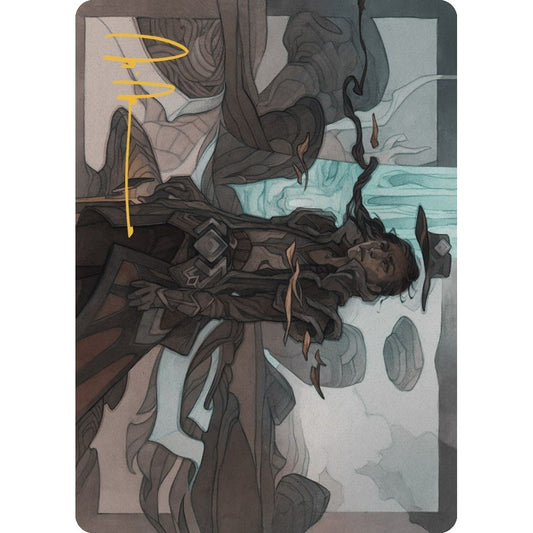 Image for Annie Joins Up Art Card (Gold-Stamped Signature) (18) (ASOTJ) - Magic: The Gathering