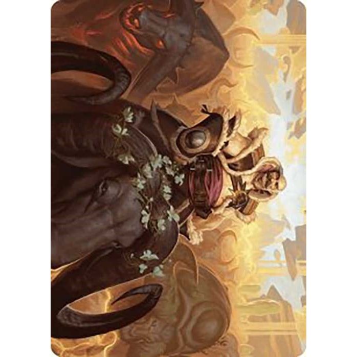 Image for Bruse Tarl, Roving Rancher Art Card (20) (ASOTJ) - Magic: The Gathering