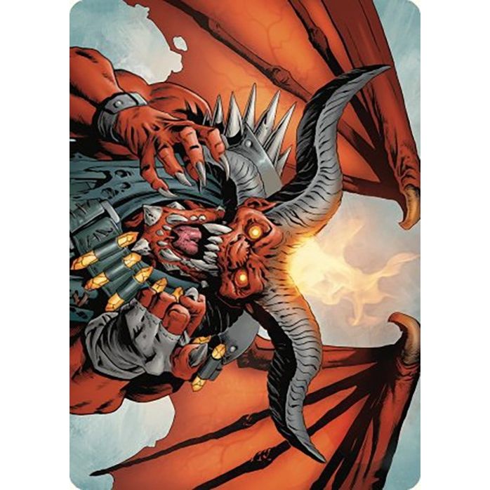 Image for Rakdos, the Muscle Art Card (53) (ASOTJ) - Magic: The Gathering