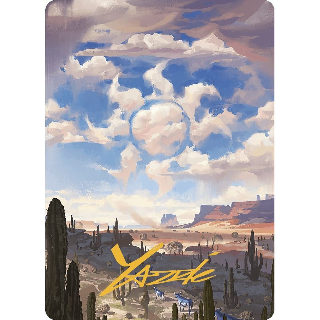 Image for Plains Art Card (Gold-Stamped Signature) (36) (ASOTJ) - Magic: The Gathering