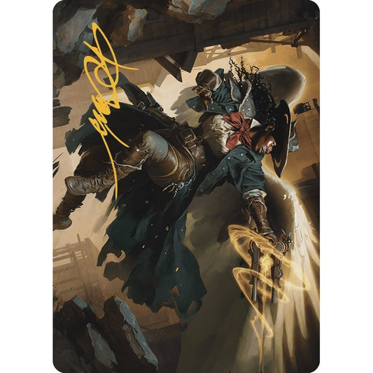 Image for Archangel of Tithes Art Card (Gold-Stamped Signature) (1) (ASOTJ) - Magic: The Gathering