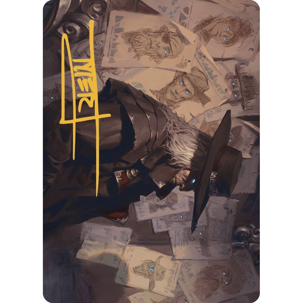 Image for Lazav, Familiar Stranger Art Card (Gold-Stamped Signature) (25) (ASOTJ) - Magic: The Gathering