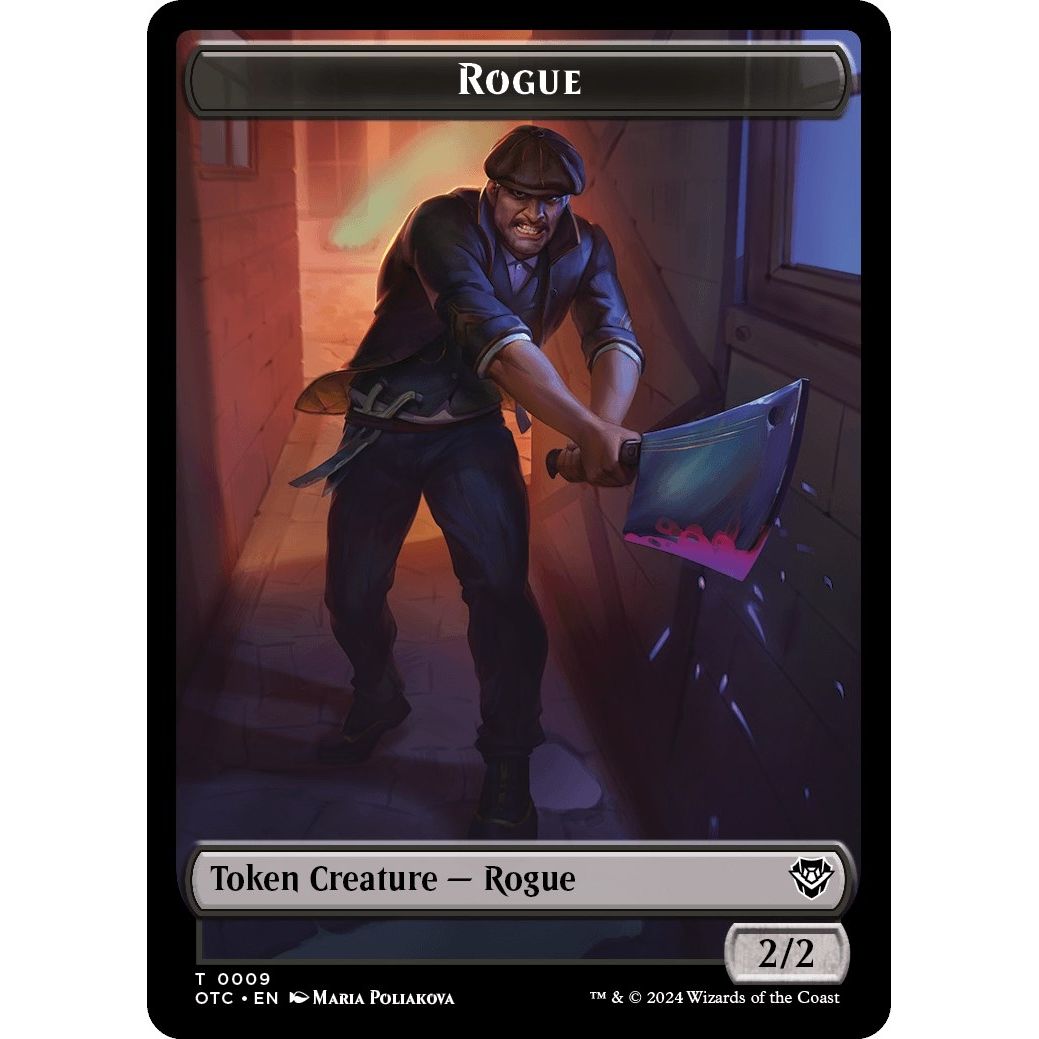 Image for Rogue // The Monarch Double-Sided Token (9 // 29) (OTC) - Magic: The Gathering