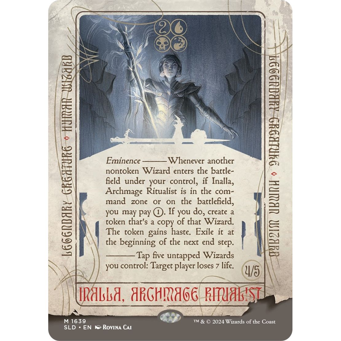 Image for Inalla, Archmage Ritualist (1639) (SLD) - Magic: The Gathering