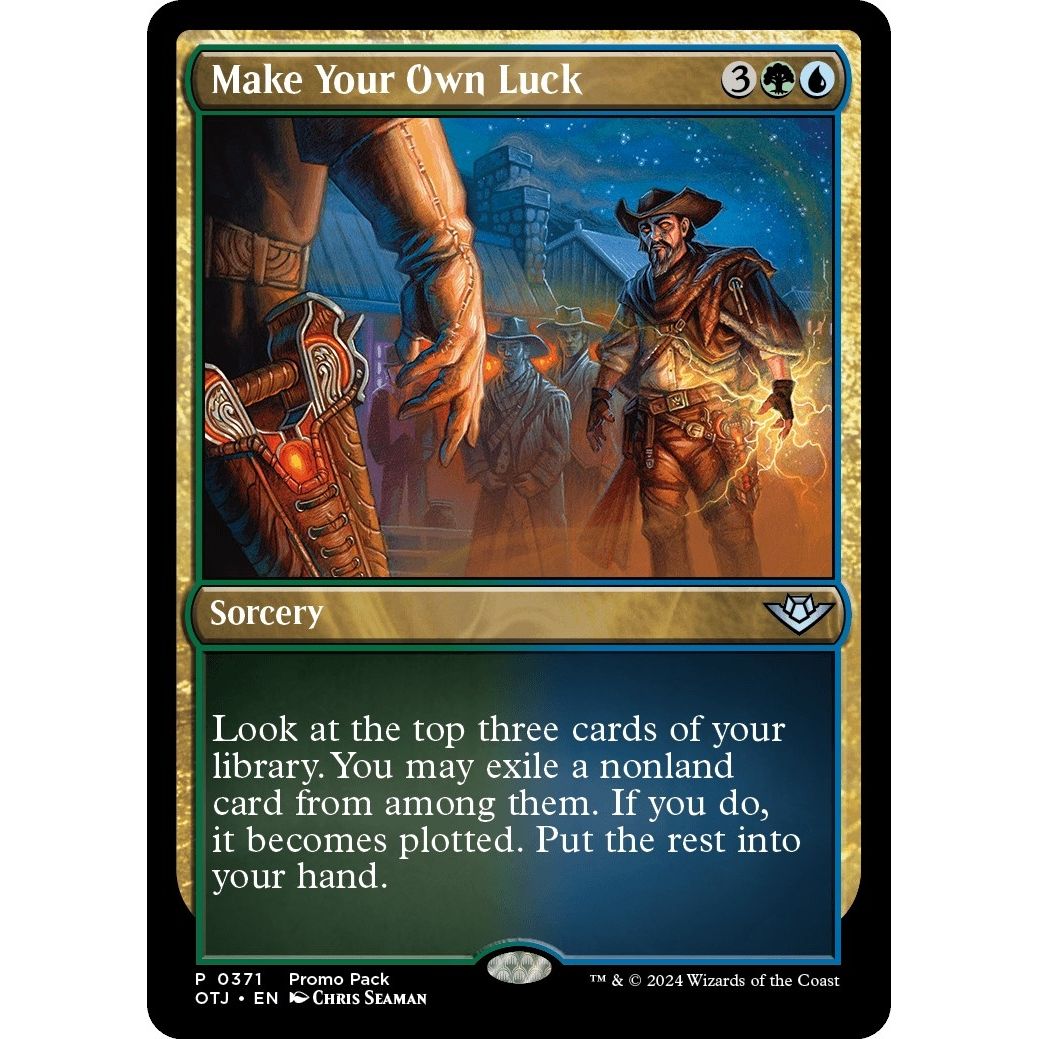 Image for Make Your Own Luck (371) (PPOTJ) - Magic: The Gathering