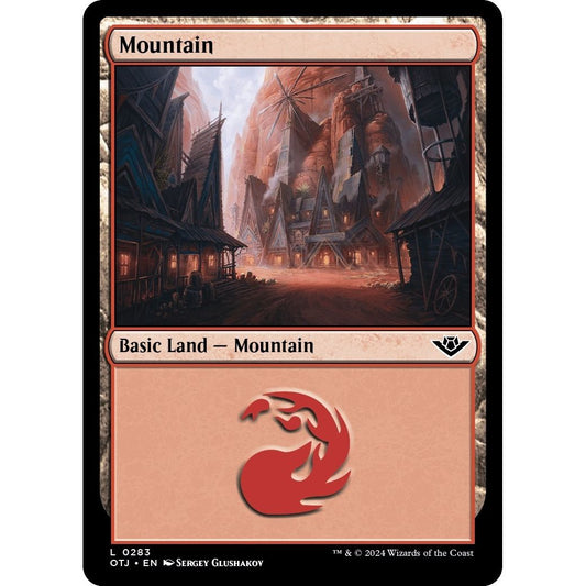 Image for Mountain (0283) (283) (OTJ) - Magic: The Gathering