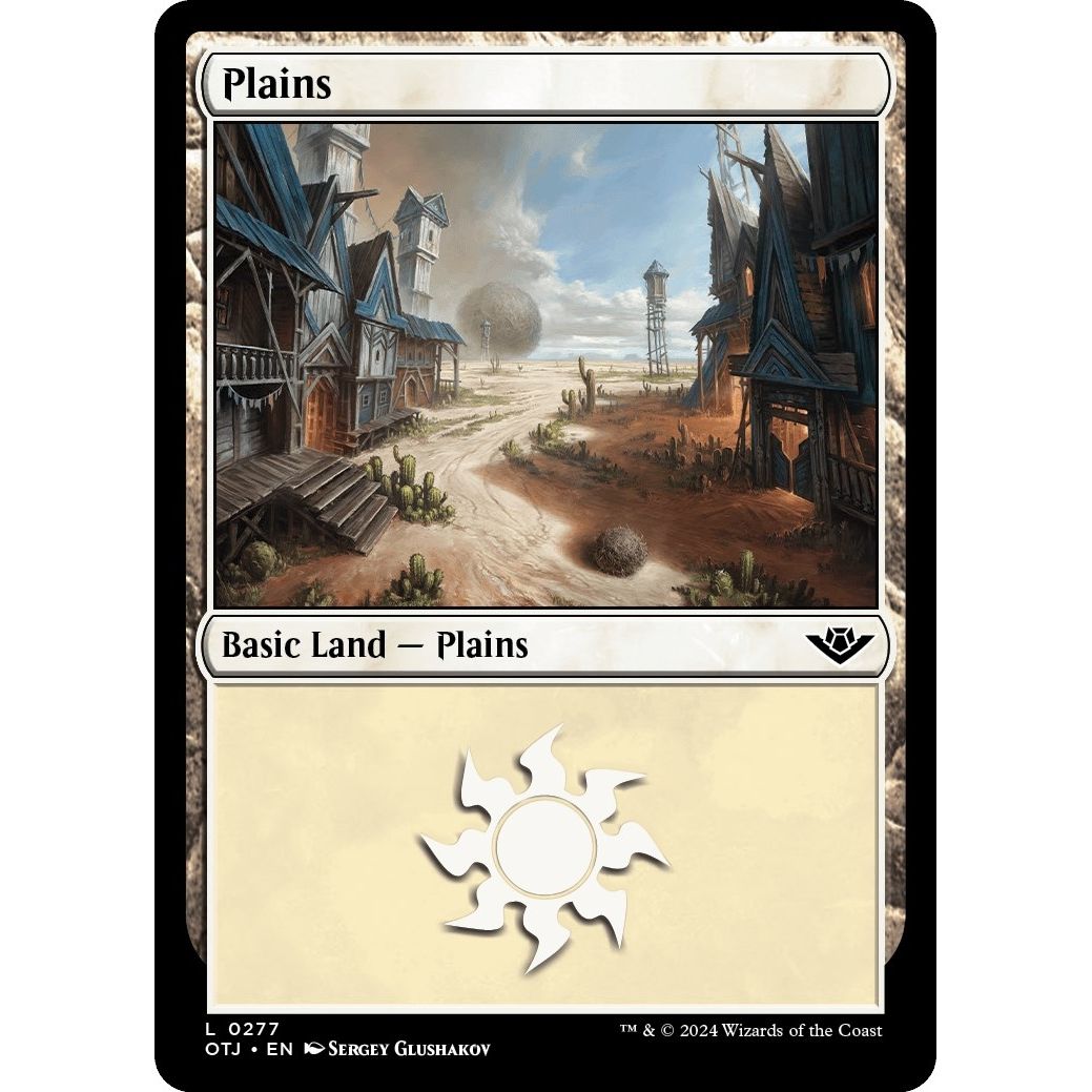 Image for Plains (0277) (277) (OTJ) - Magic: The Gathering