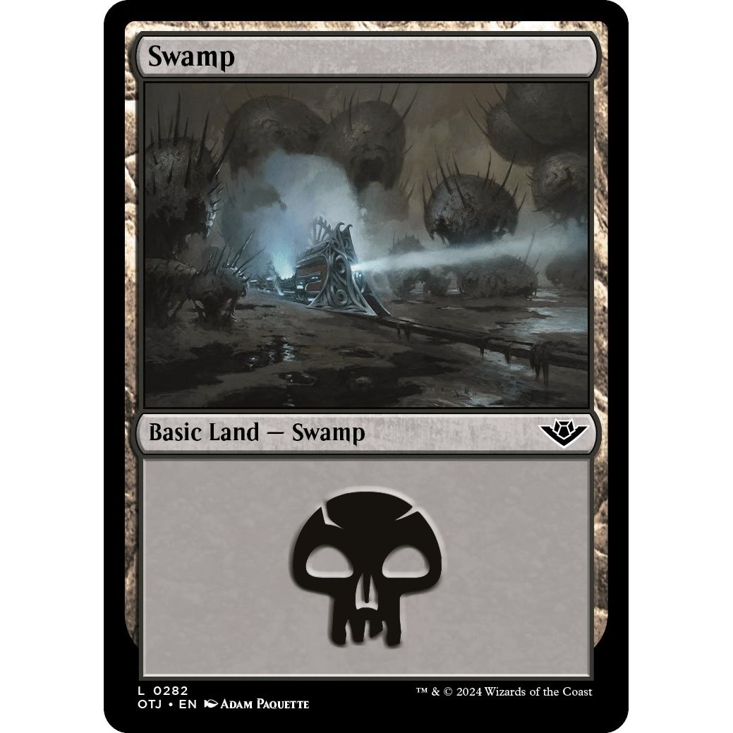 Image for Swamp (0282) (282) (OTJ) - Magic: The Gathering