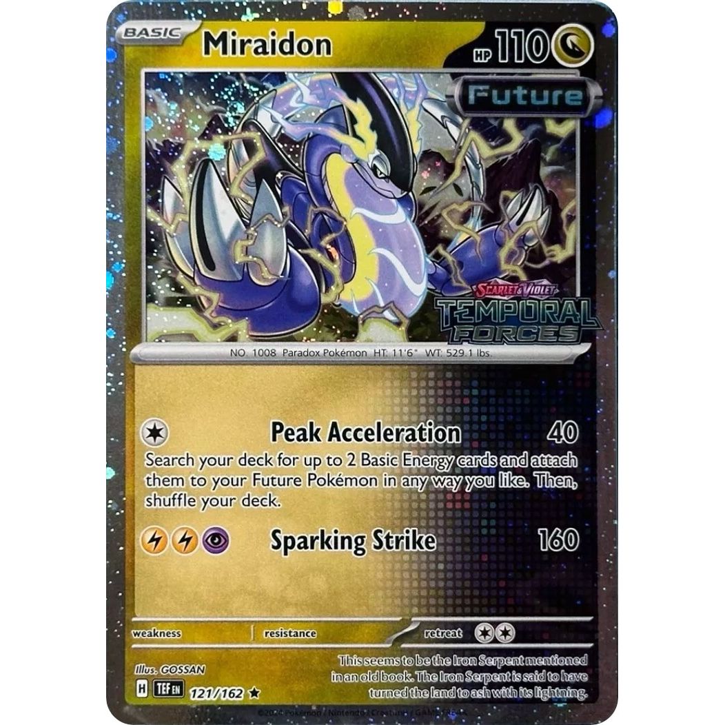 Image for Miraidon - 121/162 (Cosmos Holo) (Best Buy) (121/162) (MCAP) - Pokemon