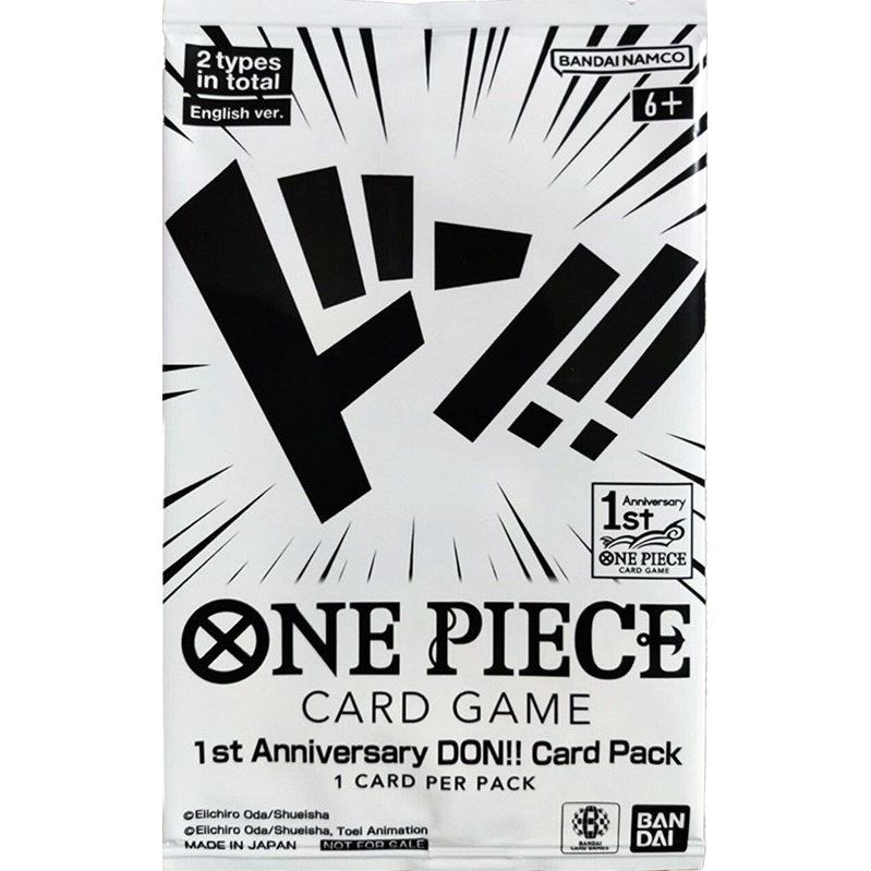 Image for 1st Anniversary DON!! Card Pack - One Piece Card Game