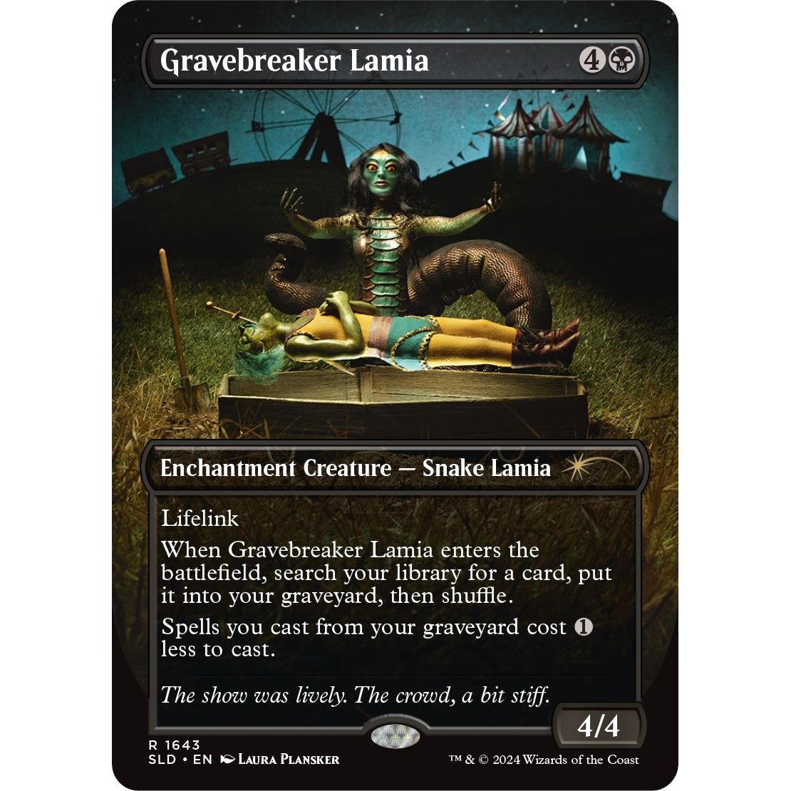 Image for Gravebreaker Lamia (1643) (SLD) - Magic: The Gathering