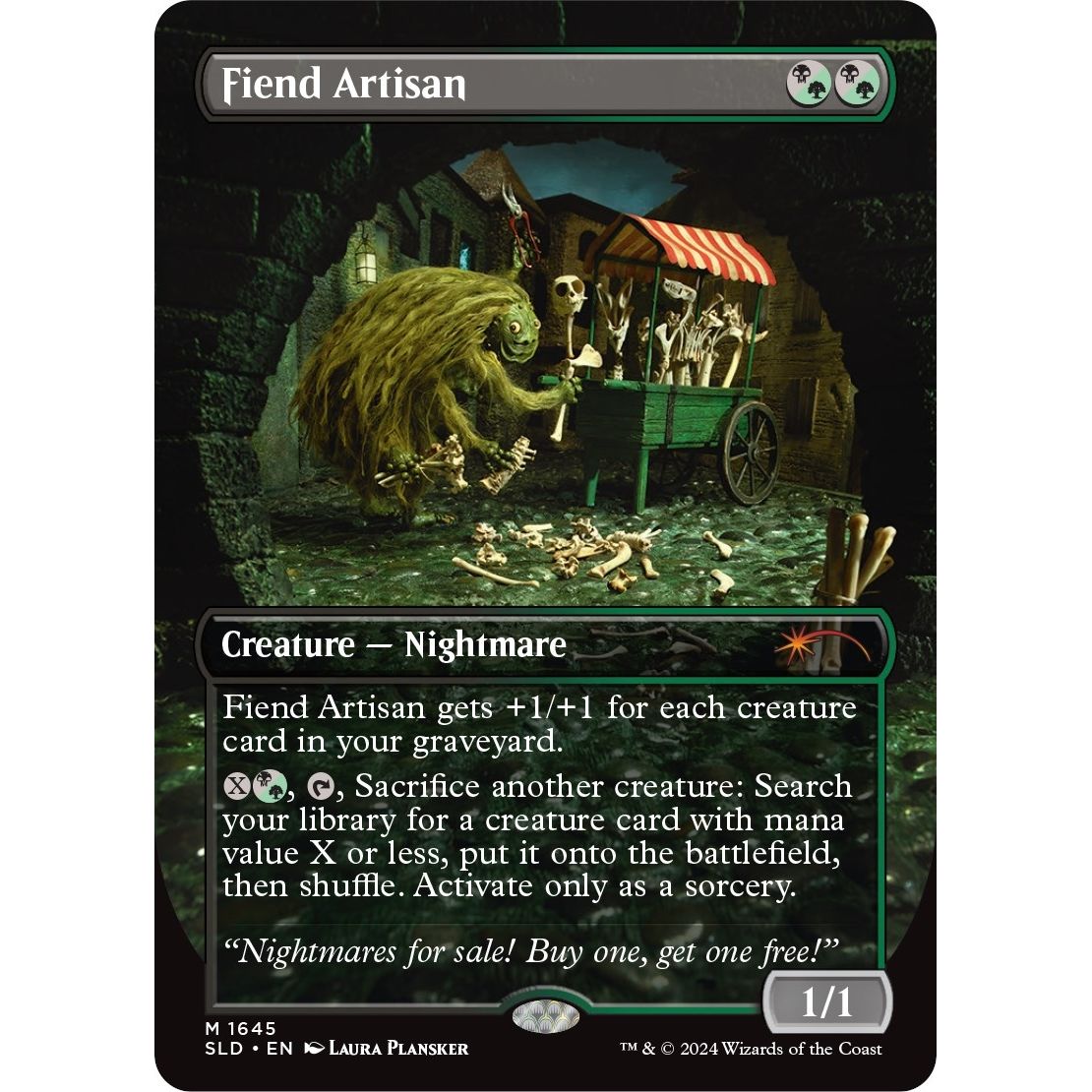 Image for Fiend Artisan (1645) (SLD) - Magic: The Gathering