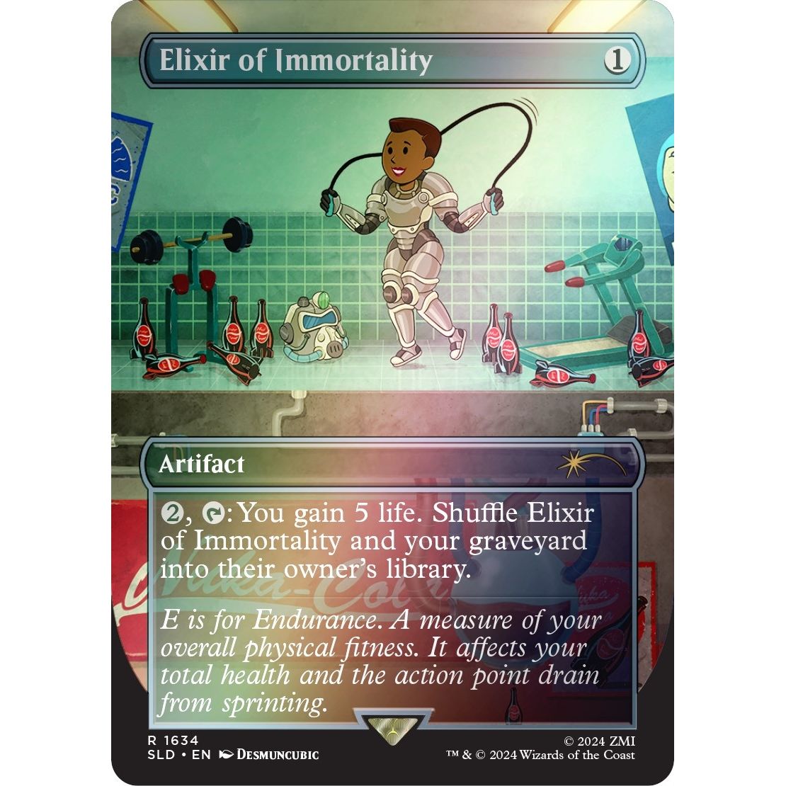 Image for Elixir of Immortality (Rainbow Foil) (1634) (SLD) - Magic: The Gathering