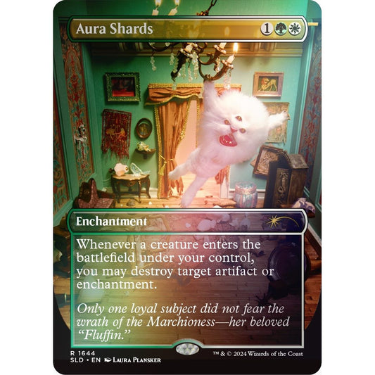 Image for Aura Shards (Rainbow Foil) (1644) (SLD) - Magic: The Gathering