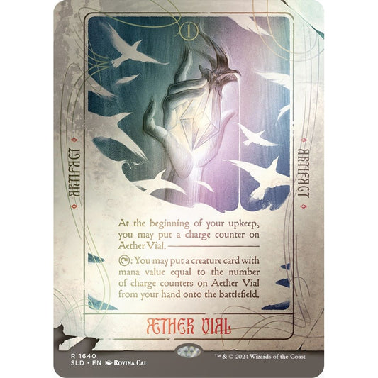 Image for Aether Vial (Rainbow Foil) (1640) (SLD) - Magic: The Gathering