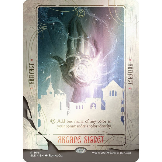 Image for Arcane Signet (1641) (Rainbow Foil) (1641) (SLD) - Magic: The Gathering