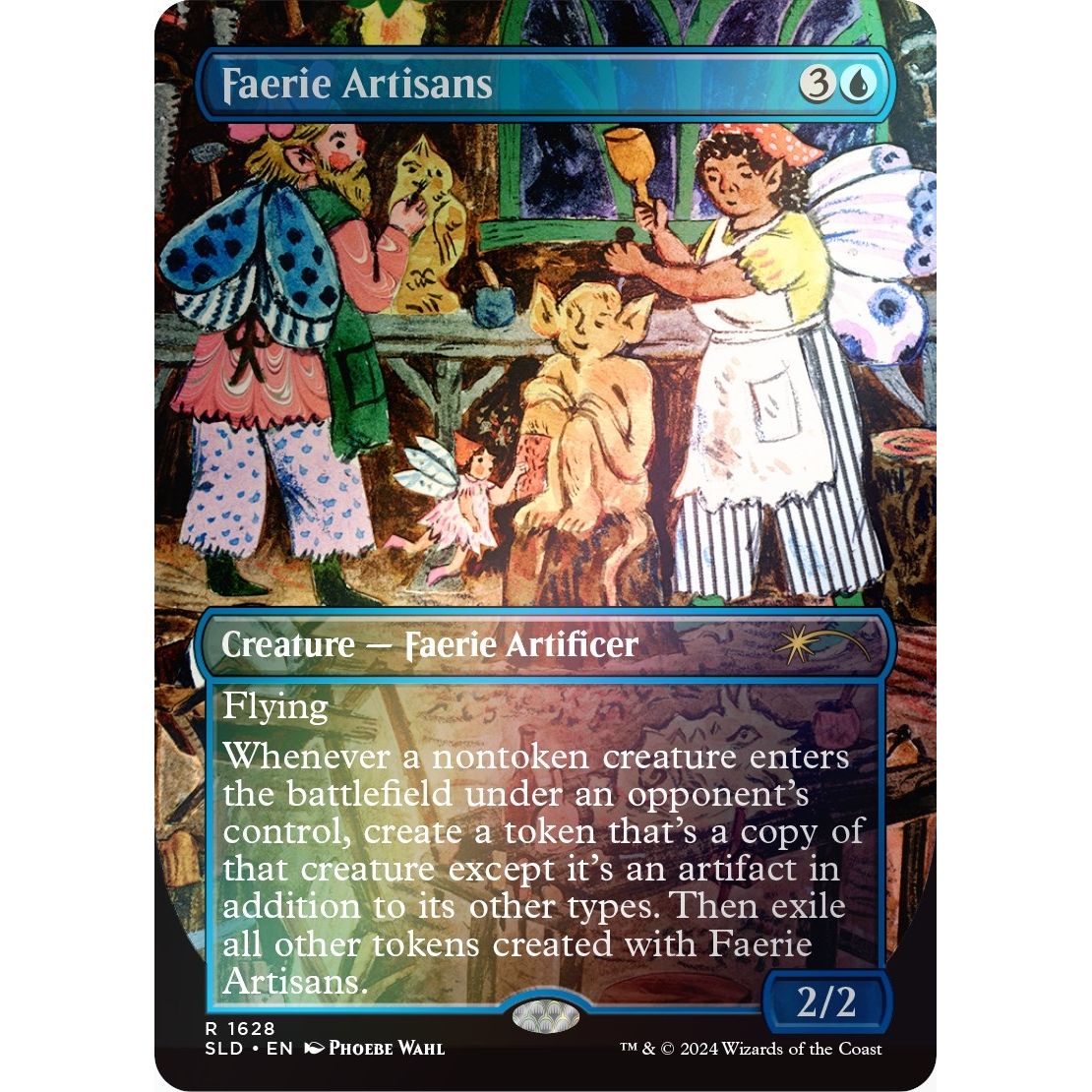 Image for Faerie Artisans (Rainbow Foil) (1628) (SLD) - Magic: The Gathering