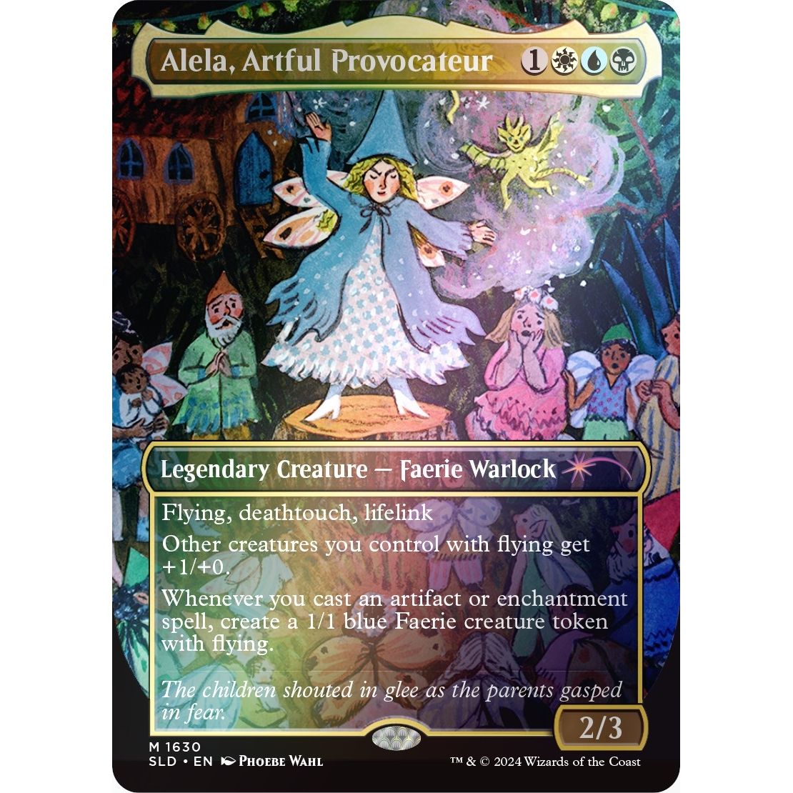 Image for Alela, Artful Provocateur (1630) (Rainbow Foil) (1630) (SLD) - Magic: The Gathering