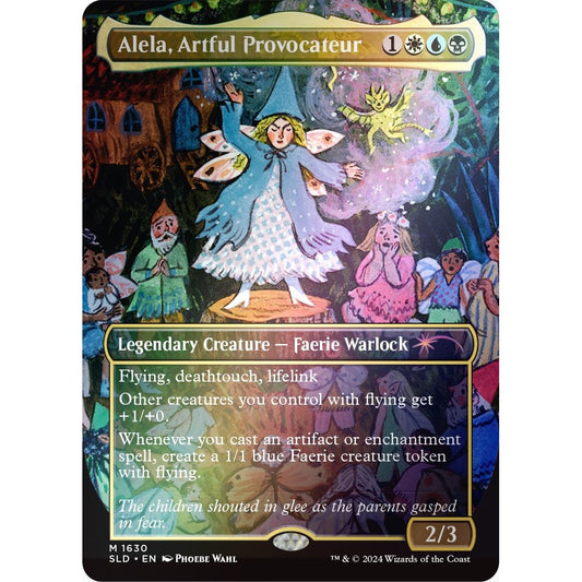 Image for Alela, Artful Provocateur (1630) (Rainbow Foil) (1630) (SLD) - Magic: The Gathering