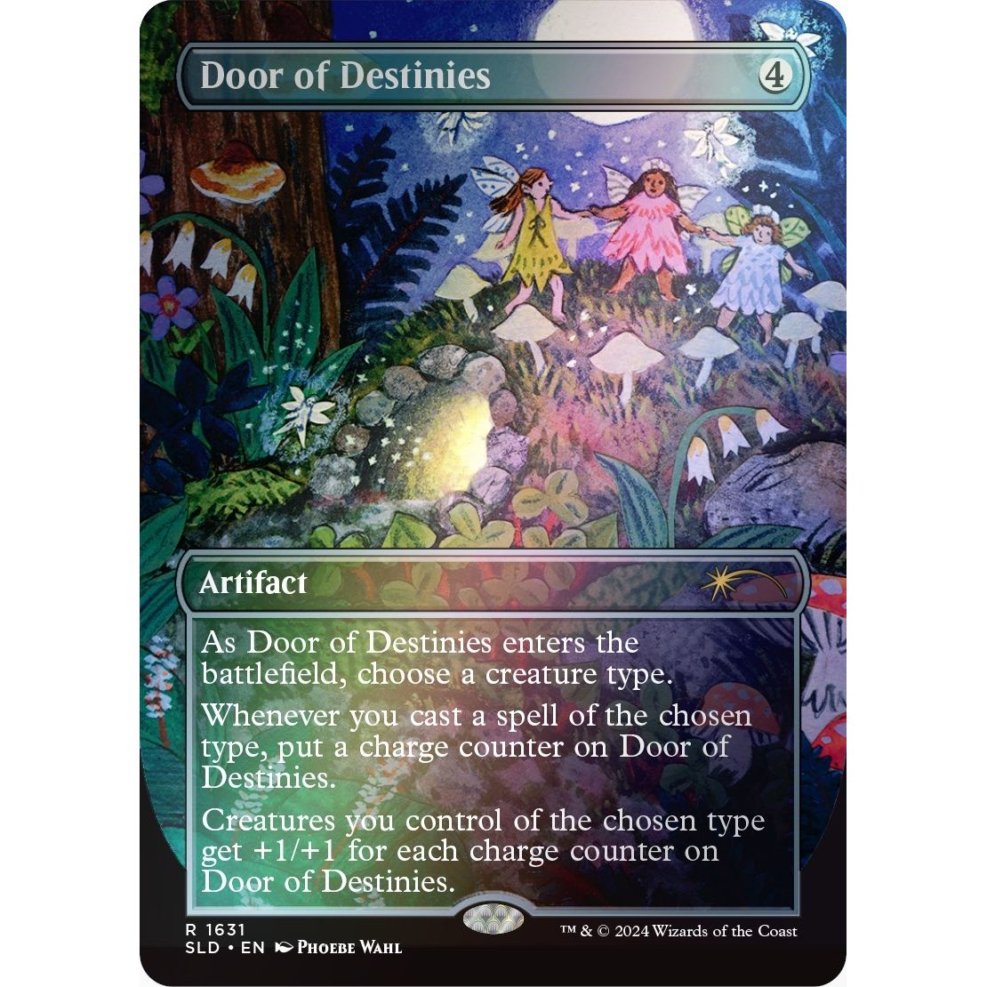 Image for Door of Destinies (Rainbow Foil) (1631) (SLD) - Magic: The Gathering