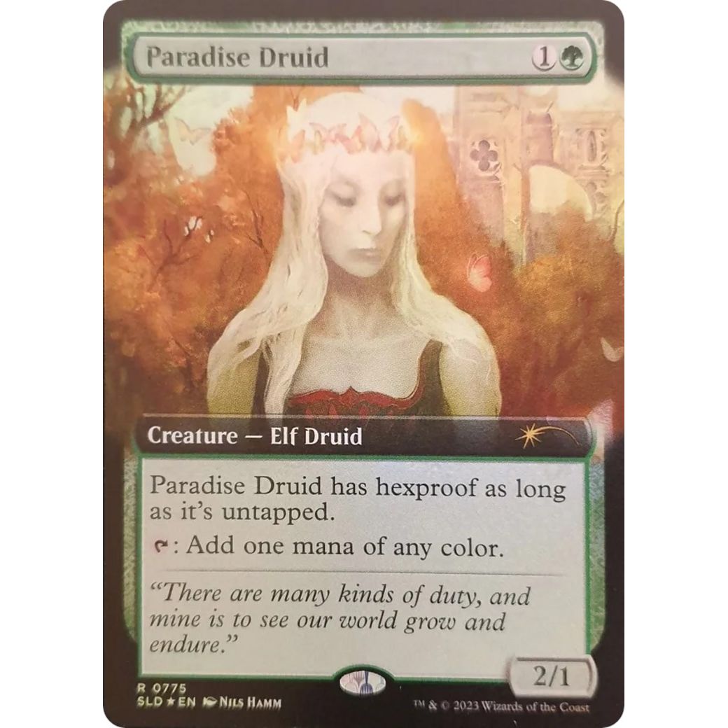 Image for Paradise Druid (Extended Art) (775) (SLD) - Magic: The Gathering