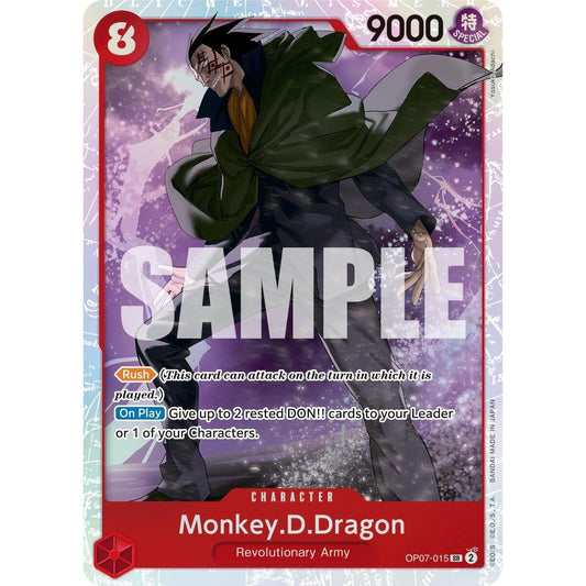 Image for Monkey.D.Dragon (015) (OP07-015) (OP07) - One Piece Card Game