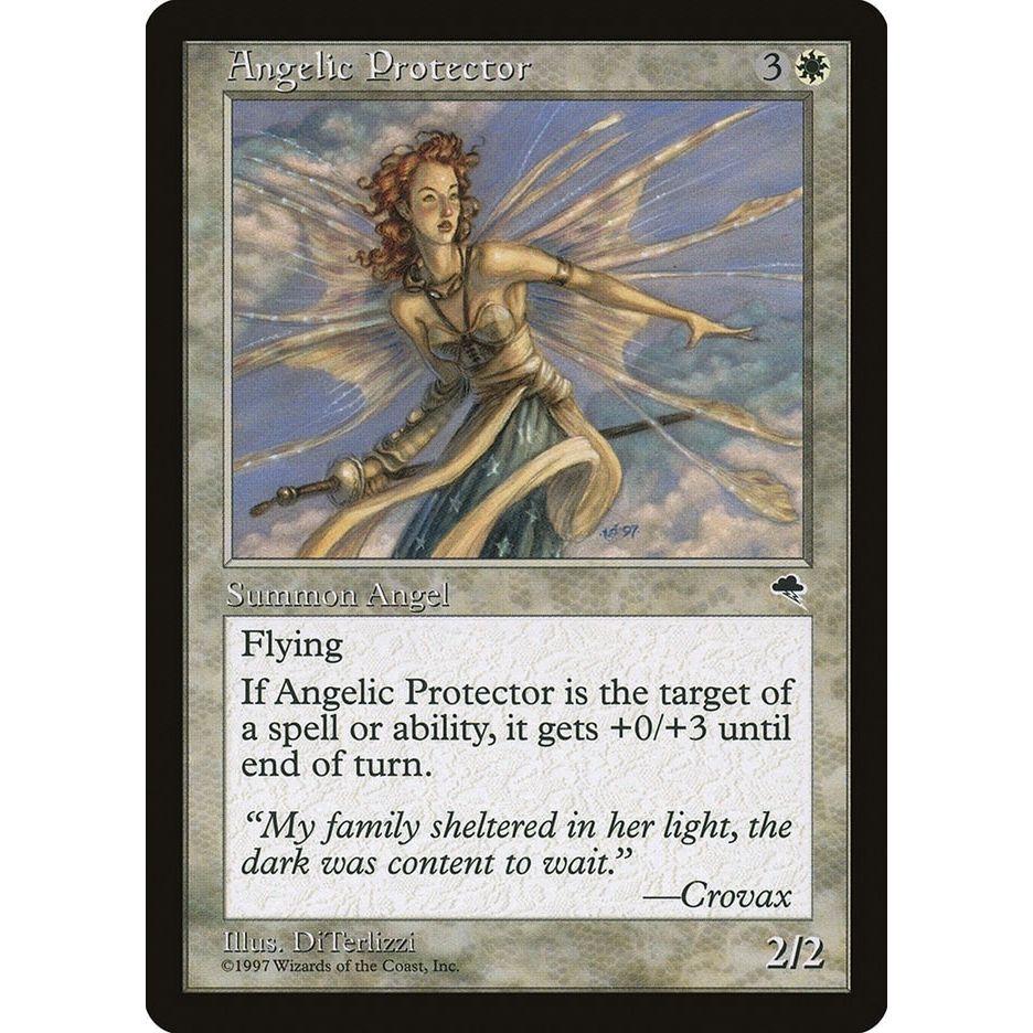 Image for Angelic Protector (2) (TMP) - Magic: The Gathering