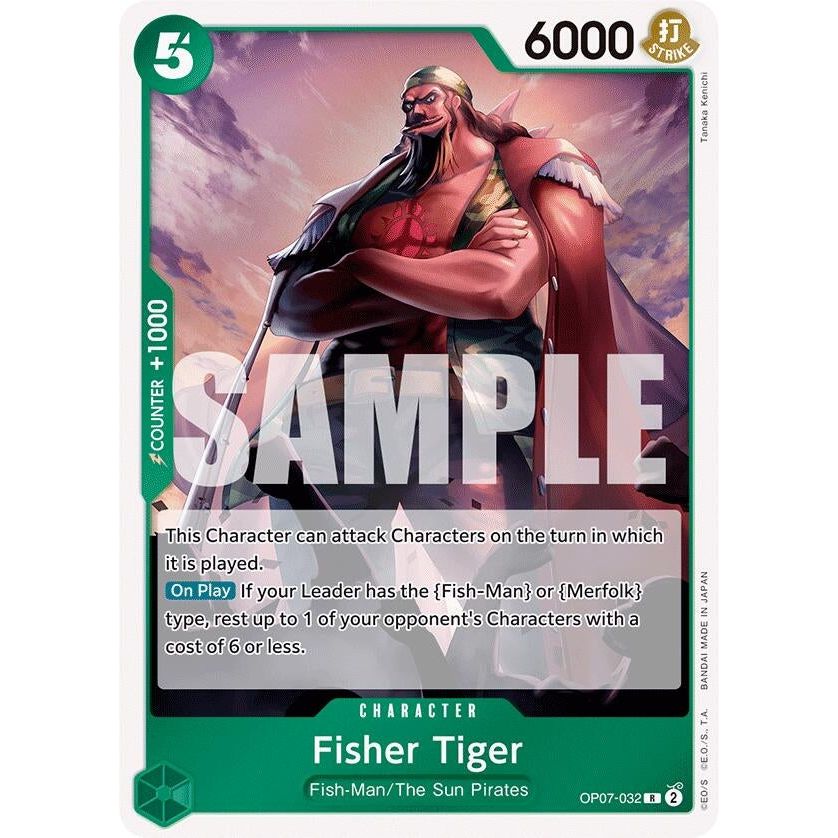 Image for Fisher Tiger (OP07-032) (OP07) - One Piece Card Game