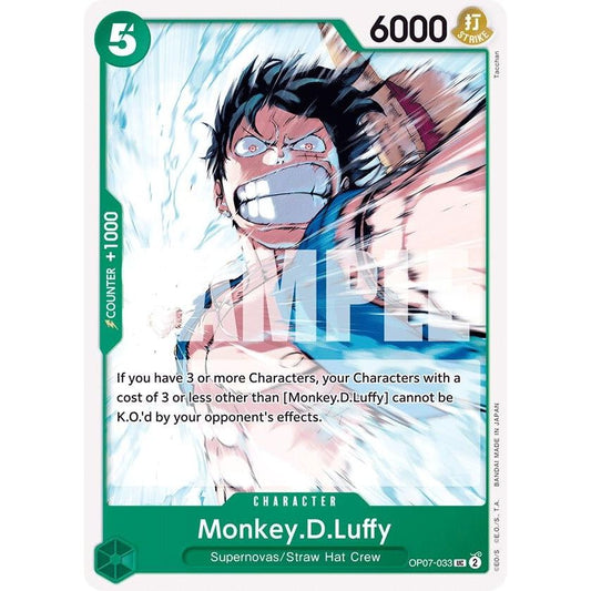 Image for Monkey.D.Luffy (033) (OP07-033) (OP07) - One Piece Card Game
