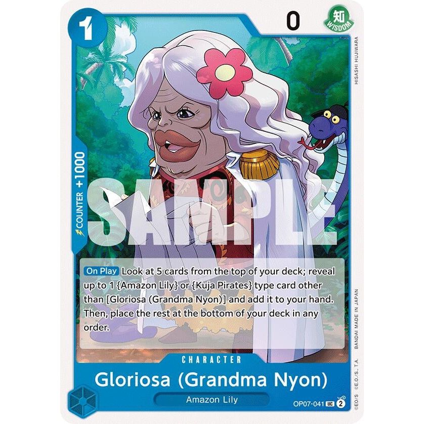 Image for Gloriosa (Grandma Nyon) (OP07-041) (OP07) - One Piece Card Game